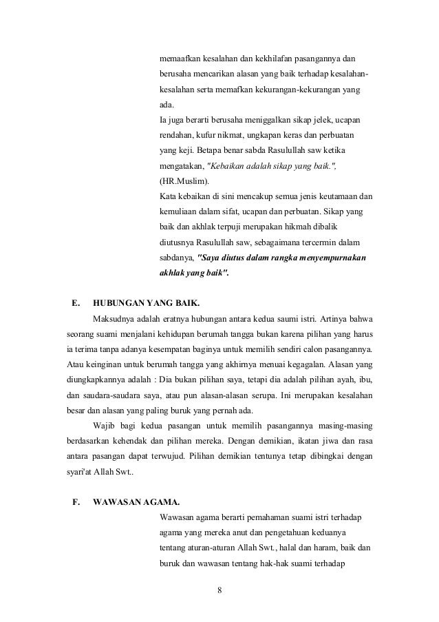 Agar Cinta Tak Layu (Fikih Keluarga)