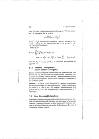 A garden of integrals