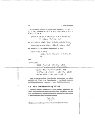 A garden of integrals