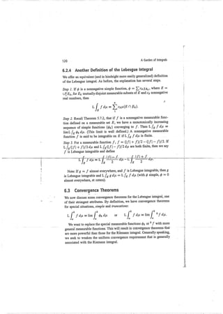 A garden of integrals