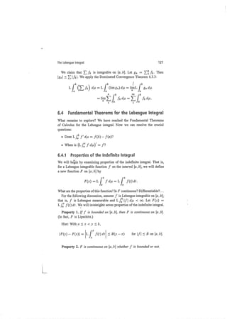 A garden of integrals