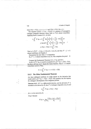 A garden of integrals