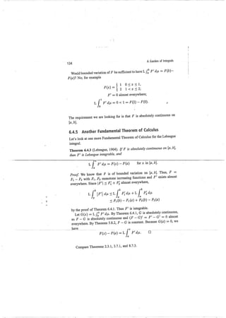 A garden of integrals