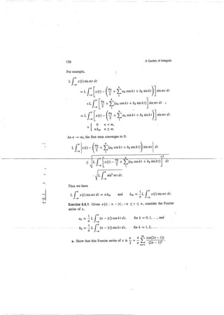 A garden of integrals