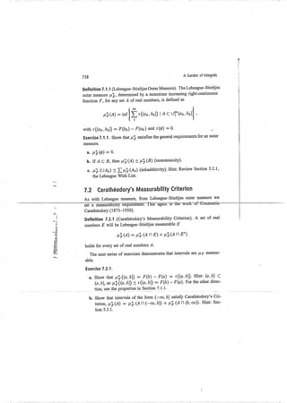 A garden of integrals