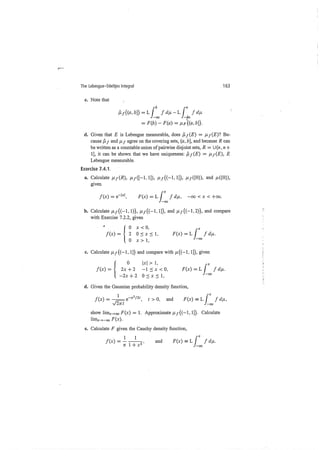 A garden of integrals
