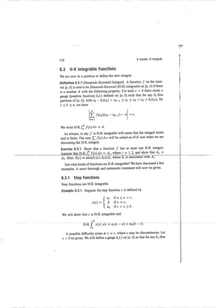 A garden of integrals