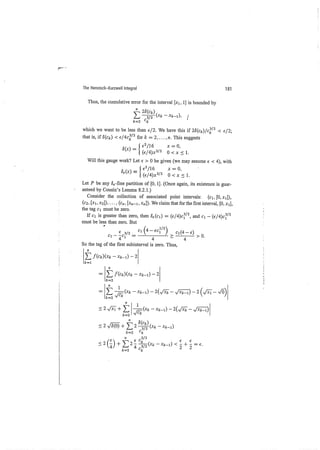 A garden of integrals