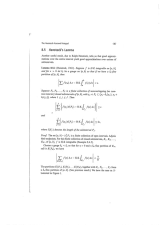 A garden of integrals