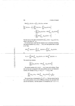 A garden of integrals