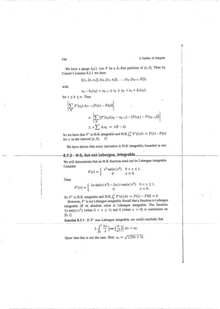 A garden of integrals