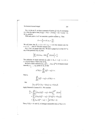 A garden of integrals