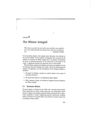 A garden of integrals