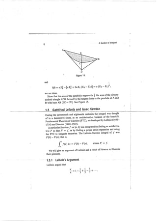 A garden of integrals