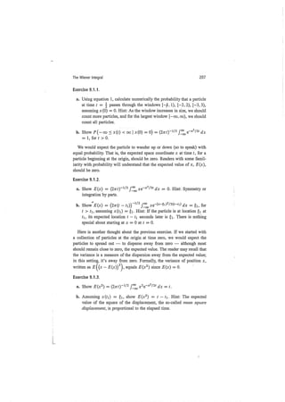 A garden of integrals