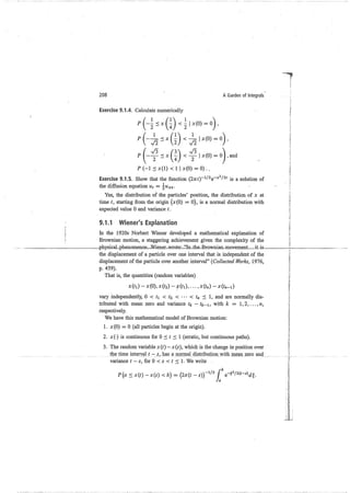 A garden of integrals