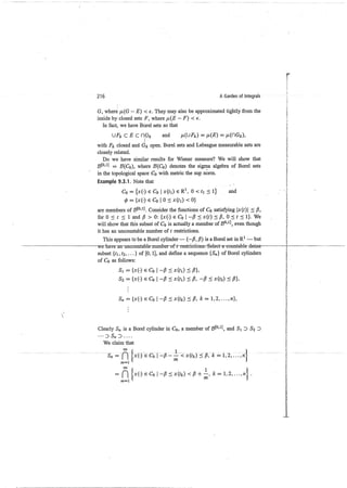 A garden of integrals