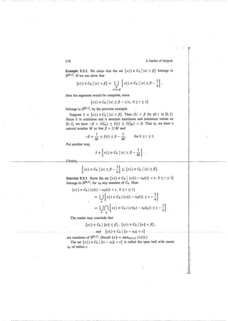 A garden of integrals