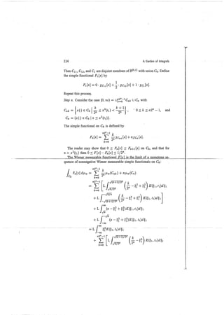 A garden of integrals