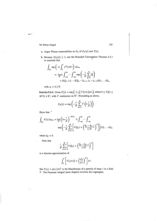 A garden of integrals