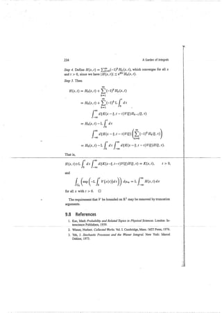 A garden of integrals