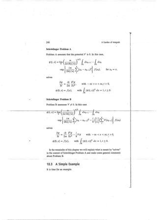 A garden of integrals