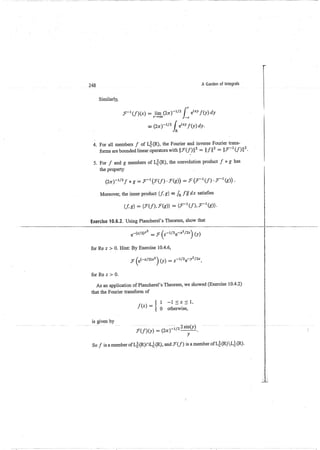 A garden of integrals