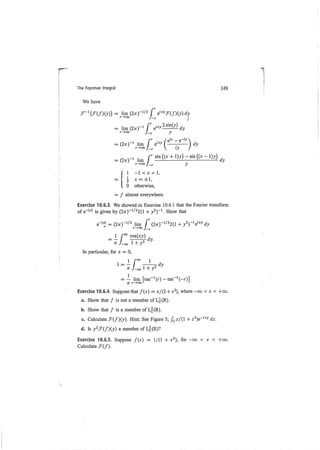 A garden of integrals