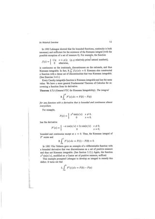 A garden of integrals