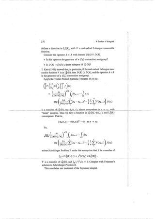 A garden of integrals