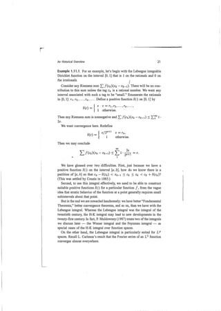A garden of integrals