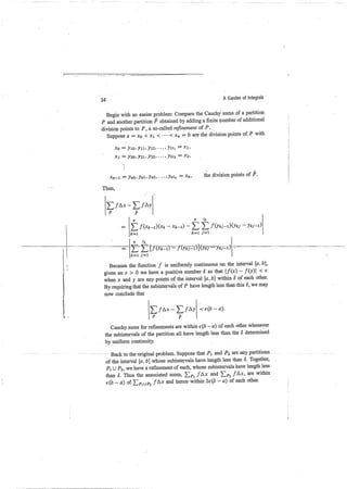 A garden of integrals
