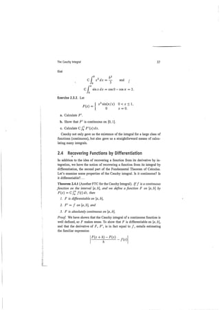 A garden of integrals