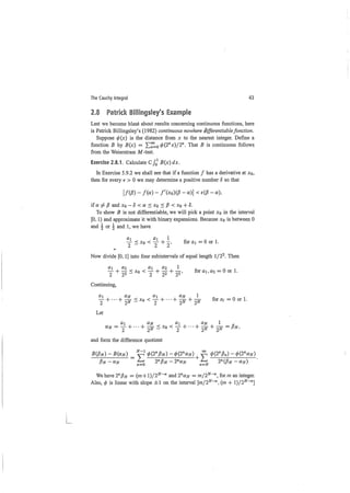 A garden of integrals