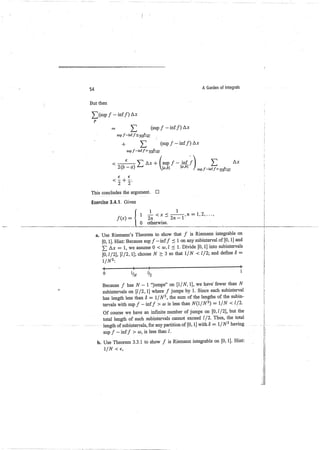A garden of integrals