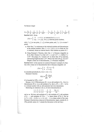A garden of integrals