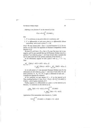 A garden of integrals