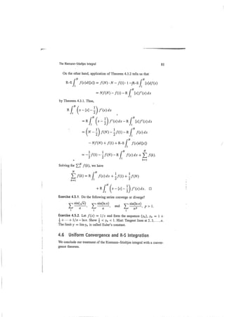 A garden of integrals
