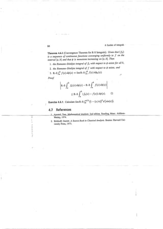 A garden of integrals