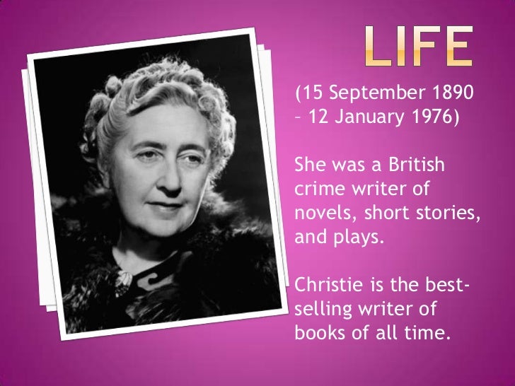 a biography of agatha christie the great detective writer Agatha christie: the biography thompson is able to unravel not only the detailed workings of christie's detective every great writer deserves a fresh. a biography of agatha christie the great detective writer Agatha christie: the biography thompson is able to unravel not only the detailed workings of christie's detective every great writer deserves a fresh.
