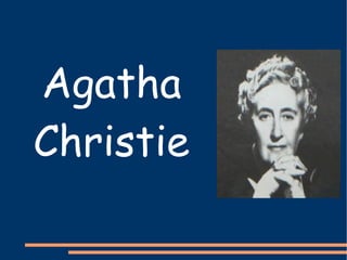 Agatha
Christie
 