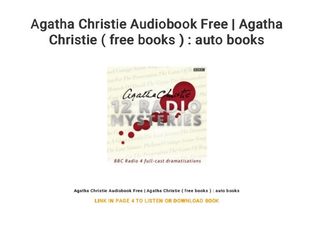 Free agatha christie books for kindle