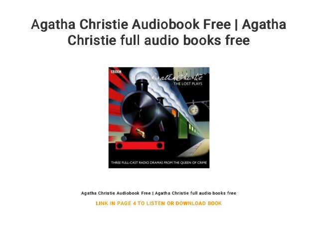 Agatha Christie Audio Books Free Download