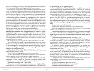 —21— AGAVE MAGAZINE, VOL. 2, ISSUE 4SPRING 2015
bucked and she laughed at her own bad advice, passenger seat rocking, clutching her
chest. I learned that I did not have her grace and that I hated stop signs.
	 I only passed the driving test because old man Fukumoto knew about her surgery
in Hilo. Everybody in our town knew. That’s why they gave us those looks of pity as
weapproachedtheSugarMill,wherethetowngathered.Thefamiliesthatstayed,the
ones that hadn’t lost their jobs or moved away when B&D Corporation announced
the sugar mill closures, the remnants of our town watched us walk down the street:
Chinese, Japanese, Filipinos, Hawaiians, and even Haoles, race didn’t matter. This
community had gathered together to search for the Nobuko girl, perhaps because
we were losing everything and we knew that soon all we’d have left was each other.
Their glances softened as they saw my mother and her sunken cheeks, Sachi holding
her thin arm. Their eyes fell on me, too, the man of the family, and a felt a flush creep
up my sun-browned cheeks. Sometimes I thought if I paddled out far enough on
my board, I’d reach Atlantis, or Arizona, and leave everything behind. Someone else
could get cancer instead. Then I wouldn’t have to suffer because of it.
	 I stepped away from the shame of my family once we got close to the crowd. My
best friend Jimmy was already there, toeing the dirt with his slipper, so I went to
him quickly, bowing my head so I matched his height. His real name was Hajime.
I recognized him by the rat tail running down his back, which only made his face
look more rat-like. His beady eyes shifted left to right. I didn’t blame him for being
nervous.SarahNobukowashisgirlfriend’ssister.Hesmiledwhenhesawmecoming,
scrunching his eyes into crescents.
	 “We thought you guys no going come,” he nodded his head towards my Mom.
	 “Whynot?Notlikewenogetlegs,”Isaiddefensively.Ididn’twanttodealwithhis
pity again; I got enough of his hand-me-downs and handouts. Jimmy’s dad foresaw
the end of the sugar cane industry and threw his money into Hawaii’s new crop:
macadamia nuts. He gave me my job when we started getting the bills for Mom’s
treatments, said he was happy to help.
	 “Yeah, yeah. Sheesh. No need get all habut.” He jabbed me in the ribs, covering
up his worry with his typical humor.
	 “Ow. So what, then? We going make one perimeter or something?”
	 “Ho, Yosh. Been watching too much Hawaii 5-0 reruns, ah? Go tell Officer
Asuncion, go home‚ cuz you get um, Danno,” he wagged his eyebrows.
	 “Aw shaddup, Jimmy.” He laughed, but his smile faded when he saw the Nobuko
family talking to Officer Asuncion, the town’s chief of police. Julie Nobuko’s father
held her close, his arm around her shoulder, her eyes rimmed with red.
	 “You talked to her today or what?” I asked quietly.
	 “She never come school,” he answered, eyes fixed on his sort-of girlfriend. They
were going steady, but she told him to keep it secret at the time. Even Jimmy knew
he embarrassed her. No one took him seriously.
	 “You went call her house?” He shook his head, nervous. Julie was secretary of
our student government, even though she was only a sophomore like us. She sat
with Sarah every day at lunch. We all grew up on the same street, we knew Sarah had
Down’s, but we liked her anyway. She did great impressions of The Three Stooges and
knew all the words to the Cheers theme song. She sang it at least once a week.
	 Near the dying mill, people started to quiet down. Iron-rich Kohola dirt charred
the once-white metal walls of the building, walls waiting to crumble into metallic
dust and gears. In the air, the smell of burnt sugar hung thick as the molasses it came
from. Sunbeams blazed through the haze of cane waste and dust, setting the red dirt
alight. Officer Asuncion began assigning families to groups and locations around
town.
	 “Brah, no make sense, this,” I whispered.
	 Jimmy nodded. “You telling me. Not like she never did this before.”
	 “She no like people find her, she stay hiding. She going come out when she ready,
watch.” I understood her need to escape all too well.
	 “Yeah.Butwhatifshenoturnup?Imean,shegetDown’s,Yosh.Whatifsomething
went happen to her?” His eyes flickered to the peak of Kilauea, the source of the
orange-red lava and down to the thick green forest, trees and vines tangled tightly in
a dense wall.
	 “Then somebody gotta find her and bring her back, ah?” I said.
	 When we were kids, Jimmy and I read too much Hardy Boys. We thought we
could solve any problem— my Dad leaving for the military, his brother leaving for
the university, by searching for clues in the hidden places. The answers were just
hiding from us and we could find them if we tried hard enough.
	 He looked over to where Julie smoothed out the pleats in her pale blue skirt
with shaky hands. “We go tonight, then. The bamboo grove. That’s the only place
Asuncion don’t know about.”
	 Even at that young age, Jimmy and I learned that the world didn’t offer up its
secrets willingly. But in our search for clues, we did find secret spaces, places we
weren’t supposed to know about. We kept them secret. It made us special, that
knowledge. It gave us power. Maybe we couldn’t answer our problems, but we
learned how to hide from them when we needed to.
	 I knew Jimmy wanted to find Sarah himself, impress Julie and try to keep their
relationship alive. But I had my own priorities. Like finishing my board.
	 “Tonight? No can.”
	 “Why not? You gotta babysit again? Boy I tell you.”
	 “Shaddup, Jimmy. I stay trying for work on my board.”
	 He frowned. “How come taking you so long?”
 