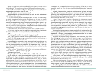 —22— AGAVE MAGAZINE, VOL. 2, ISSUE 4SPRING 2015
	 “Maybe cuz I gotta work for money, not just get from my dad, yeah? Life not that
easy for all us, k?” The words came out harsh. I had meant them to sound funny.
	 “Jeez, Yosh, no need the lecture. I get um. You going choose your surfboard over
one missing girl with Down’s. Some guy, you.”
	 “No make it, Jimmy. You know I no more time.”
	 “But you know they not going find her now,” he said, “We gotta be the heroes,
Yosh. We know where for look.”
	 It was true. Maybe we should have just gone then and there, but in those days,
we thought things would last forever, that we ruled time, not the other way around.
We thought somehow Sarah would stay alive until we found her, even if we made her
wait until late at night. Jimmy always dreamed big, liked to think of himself as the
hero. In his head, Julie would thank him for finding her sister alive and love him for
good. He wanted that more than anything. At that point, though, I just wanted to go
home and work on my board. I had my own problems.
	 “I still gotta be here, ah? Still gotta waste my time when I could be at home.”
	 “Eh you know what fine then. You think you so much better than all us cuz your
life so hard well fine then. I no need you.” He stuck his bottom lip out.
	“Fine.”
	 “I just going go by myself, in the dark, with the pigs, by myself.”
	 “Fine.” Officer Asuncion called the families together. I started towards my sister.
	 “Maybe the obake going come get me, who knows? And my best friend stay at
home working on his board cuz he no care.”
	 I threw a shaka over my shoulder. I made up my mind to go long before that, but
it was fun to watch him suffer. Sometimes Jimmy and I were all each other had, and
if no one found the Nobuko girl by nightfall, we were her only hope. I found my
mom in the crowd by her red kerchief. My sister shifted from foot-to-foot at her side,
pigtails bobbing.
	 “Where you was?” she asked. She made her face into a miniature half-Japanese
version of Mom’s— eyebrows furrowed, lips tight.
	 “Talking to Jimmy,” I said.
	 “We gotta go down to the beach. With the Kaluas and the Galindas.”
	 We met up with the Kaluas, the Hawaiian family that lived near the school, and
the Galindas, the Filipino family that owned the town’s bakery. I waited in silence
as the adults talked story, the Kaluas and the Galindas asking, How you, Asami?
and Mom saying, Oh fine, I’m fine, because she was Japanese and tha’s how she was
supposed to answer. I heard Grandma lecture Mom for 11 years about that. After
Grandpa died in World War II, she had no one else to scold. Then Mom got pregnant
again by her stupid haole husband‚ and Grandma gave up. It was easier to pretend
we weren’t related. When Mom gave birth, she named her daughter Sachiko, happy
child. I think she hoped that my sister would grow up happy, live the life she always
wanted for herself. But when the cancer came, she realized she wouldn’t be around
to see it.
	 A couple of months earlier, I caught her in the kitchen on her hands and knees,
days after a chemo treatment. She held a scrub brush in her good hand, thin muscles
and brittle bones showing through her skin as she washed the floors, dipping into a
bleached blue bucket of soapy water. She was bald and weak and she wouldn’t admit
it, but I knew the chemo hurt her like poison.
	 I asked, “What chu doing?” angrily as if asking What chu thinking? and dropped
tothefloortotakethebucketawayfromher.Sheclutchedthebrushharder.Sudsran
down her arms. Me: Give it, Mom. Her: No, I can. And then me, in tears, insistent,
Give me the brush. And her in tears, no, I can, I can, sounding stubborn like Sachiko
and then the two of us stopping, both clutching the brush and covered in soapy
water and then laughing and crying at the same time. My mom, she didn’t listen to
anybody, not even me.
	 She insisted on walking along with us as we searched for the Nobuko girl. So after
an hour of yelling and watching the sun sink into the blue horizon, I got worried. But
she was fine. It had been a couple of weeks since her last treatment. She still yelled
with everyone else, “Sarah! Sarah Nobuko!”
	 Meanwhile, the teenagers‚ Äîme, Danny Kalua, and Lisa Galinda, hung at the
back of the group, looking for the Nobuko girl, but trying to act cool at the same
time. We couldn’t try too hard, even if we did want to find her. The sunlit clouds
faded to deep orange and pink as the trade winds picked up along the shoreline.
The waves folded over themselves in glassy curls, and I had to resist the urge to run
straight into them, had to settle for the coolness of the damp sand between my toes.
I strained my eyes against the setting sun, eager for any clue that would make this
search end faster, but still I saw nothing. No footprints, or sandals, or any signs she
was ever there. Maybe our only chance to find her would be at night with Jimmy.
	 I got so caught up in my own thoughts, I almost didn’t notice when Sachiko
nearly fell over in front of me, tired from all the walking. She stumbled in the sand,
rubbing her eyes. Her pigtails drooped. But she wouldn’t admit she was tired.
	 “We go home,” I told Mom. She opened her mouth to protest, then saw Sachi.
We looked around one last time, but the beach lay flat and empty. Mom nodded,
looking at Sachi, who held onto her hand.
	 “Carry your sister,” she said. Too tired to argue, I picked her up. The sand trailed
from her feet. Her chubby cheek fell softly onto my shoulder and she dozed off,
thumb in mouth. My bicep ached under her weight, but I tried not to complain.
	 We said our goodbyes to the Galindas and the Kaluas. We told them we hoped
someone found the Nobuko girl soon. They said the same.
 