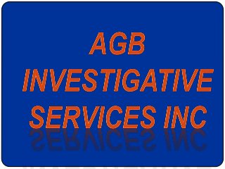 Fingerprinting Chicago IL - AGB Investigative Services Inc (773) 445-4300