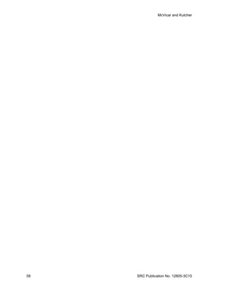 McVicar and Kutcher




58   SRC Publication No. 12805-3C10
 