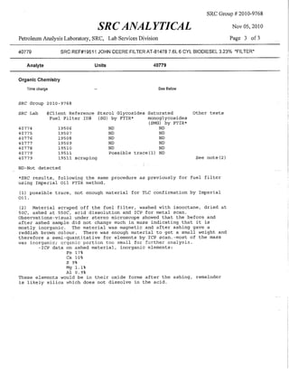 Off-Road Biodiesel Demonstration - Agricultural Sector