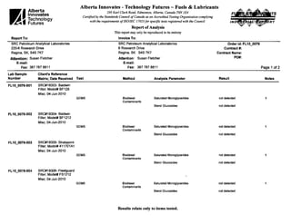 Off-Road Biodiesel Demonstration - Agricultural Sector