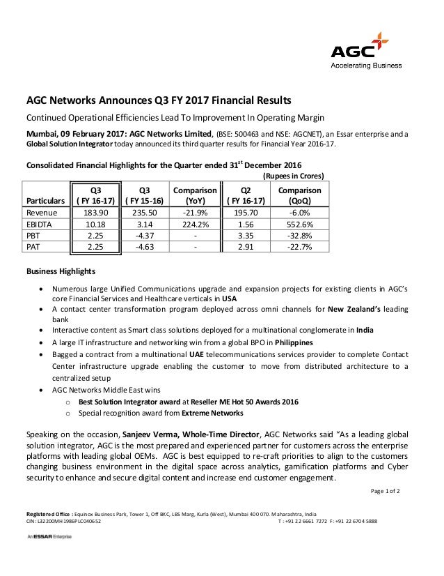 agc-networks-announces-q3-fy-2017-financial-results